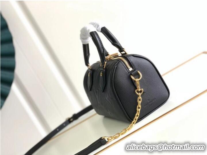 Shop Promotional Louis Vuitton Monogram Empreinte SPEEDY BANDOULIERE 20 M58953 black