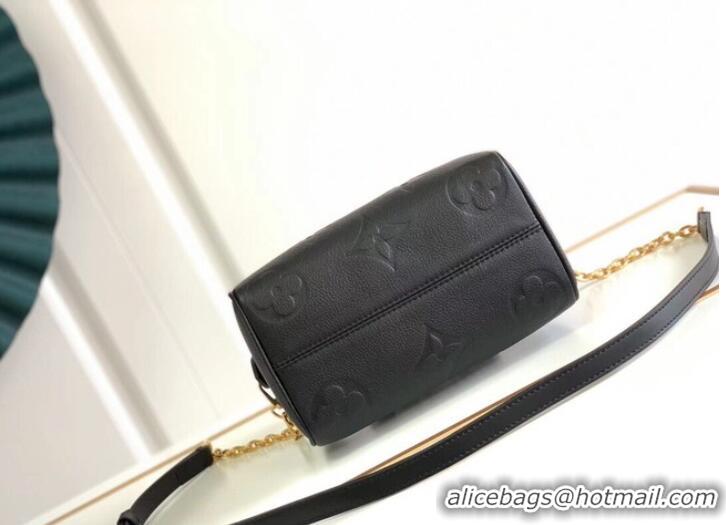 Shop Promotional Louis Vuitton Monogram Empreinte SPEEDY BANDOULIERE 20 M58953 black