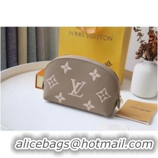 Well Crafted Louis Vuitton POCHETTE COSMETIQUE PM M59086 Dove Gray&Cream