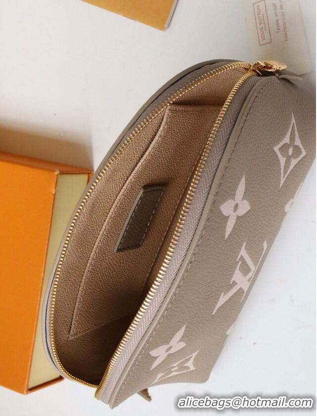 Well Crafted Louis Vuitton POCHETTE COSMETIQUE PM M59086 Dove Gray&Cream