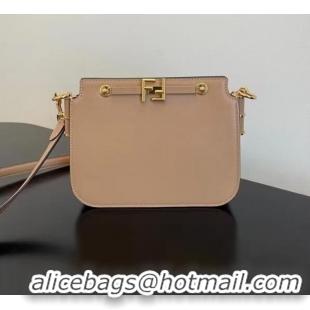 Elegant Promotional FENDI TOUCH leather bag 8BT349AHK2 Beige