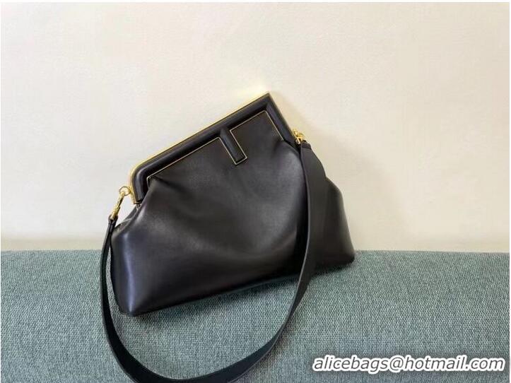 Buy Inexpensive FENDI FIRST MEDIUM leather bag 8BP127AB black