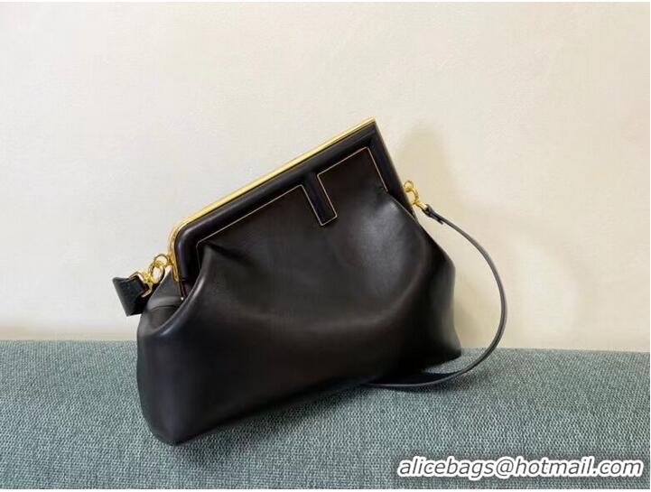 Buy Inexpensive FENDI FIRST MEDIUM leather bag 8BP127AB black