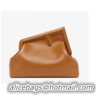 Popular Style FENDI FIRST MEDIUM leather bag 8BP127AB brown