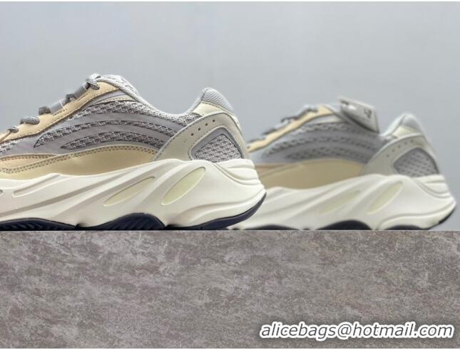 Super Adidas Yeezy 700V2 Sneakers AYV01 Grey/Cream White