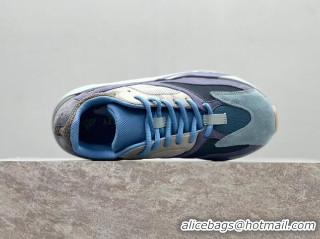 Most Popular Adidas Yeezy 700V2 Sneakers  AYV08 Blue/Purple