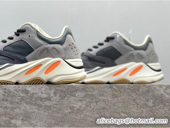 Popular Adidas Yeezy 700V2 Sneakers AYV11 Magnet Grey/Orange