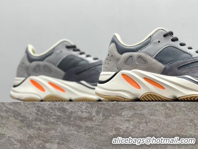 Popular Adidas Yeezy 700V2 Sneakers AYV11 Magnet Grey/Orange