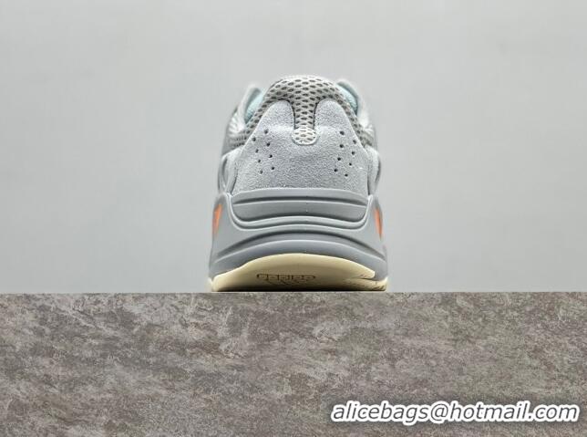 Famous Brand Adidas Yeezy 700V2 Sneakers AYV13 Light Grey/Blue/Orange