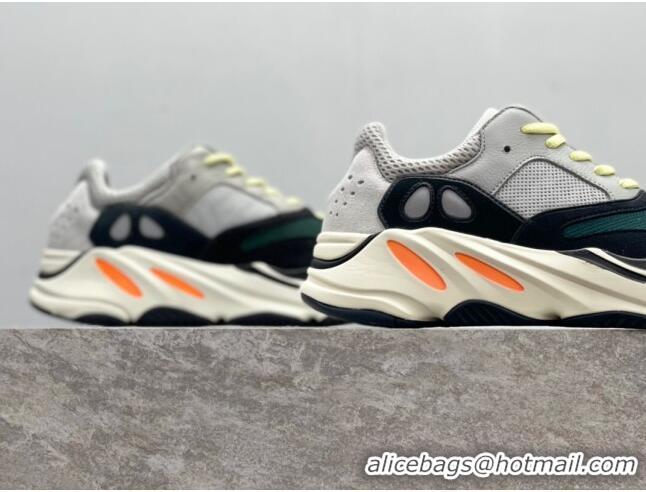 Top Quality Adidas Yeezy 700V2 Wave Solid Sneakers AYV18 Grey/Green/Black