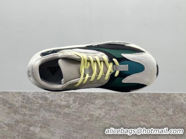 Top Quality Adidas Yeezy 700V2 Wave Solid Sneakers AYV18 Grey/Green/Black