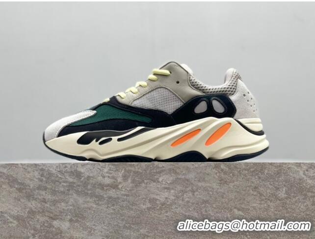 Top Quality Adidas Yeezy 700V2 Wave Solid Sneakers AYV18 Grey/Green/Black