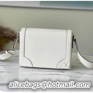 Inexpensive Louis Vuitton NEW FLAP MESSENGER M30807 white