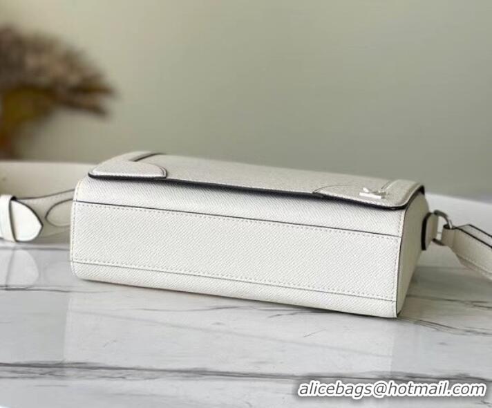 Inexpensive Louis Vuitton NEW FLAP MESSENGER M30807 white