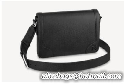 Top Quality Louis Vuitton NEW FLAP MESSENGER M30807 black