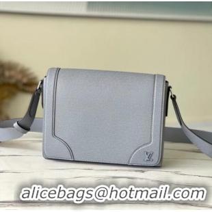 Inexpensive Louis Vuitton NEW FLAP MESSENGER M30807 gray