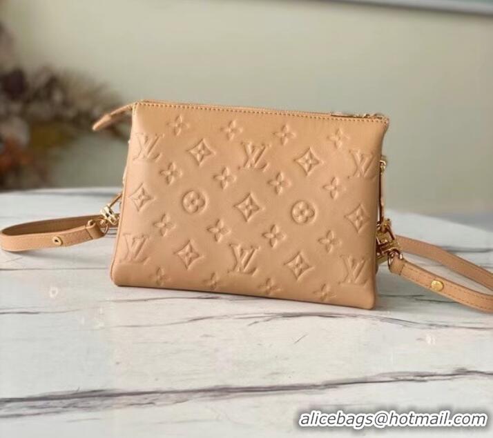 Famous Brand Louis Vuitton COUSSIN PM M57791 Camel