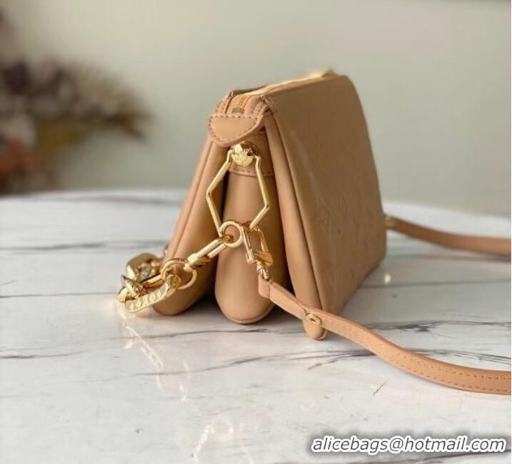 Famous Brand Louis Vuitton COUSSIN PM M57791 Camel