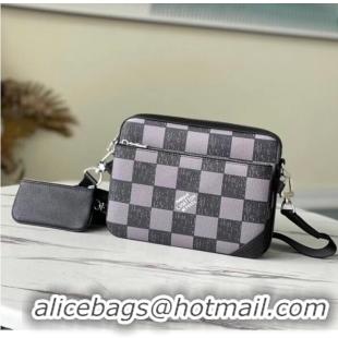 Stylish Promotional Louis Vuitton TRIO MESSENGER N80401 Graphite