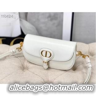 Inexpensive MEDIUM DIOR BOBBY BAG Warm Taupe Box Calfskin M9327 white