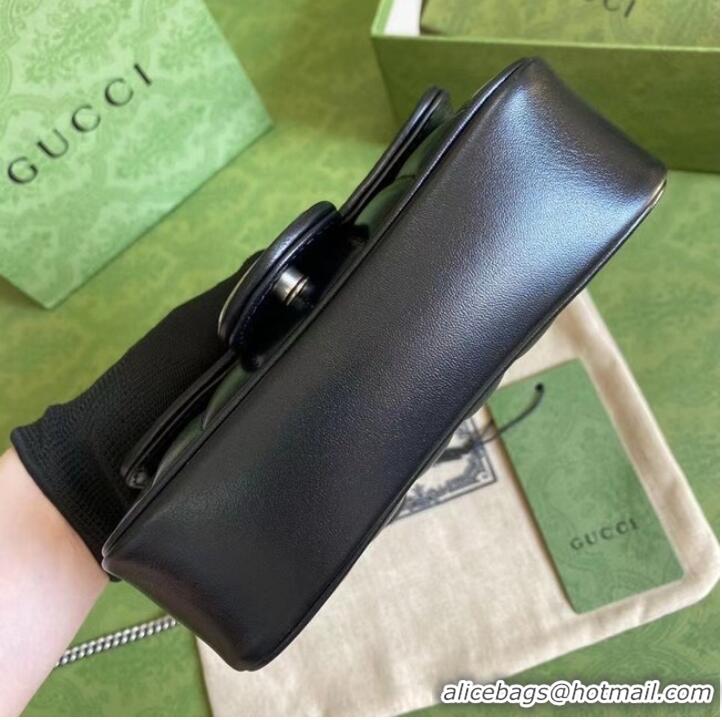 Promotional Gucci GG Marmont super mini bag 476433 black