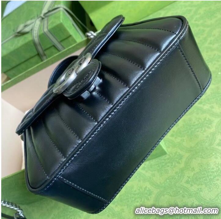 Market Sells Gucci GG Marmont mini top handle bag 583571 black