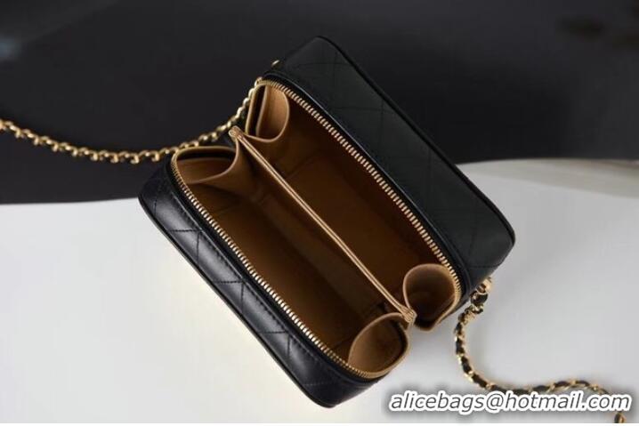 Buy Inexpensive Chanel mini leather Shoulder Bag AP2393 black