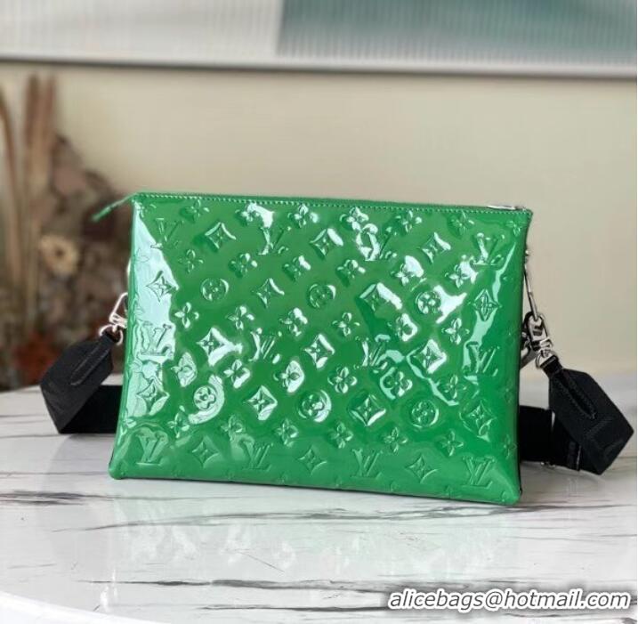 Good Product Louis Vuitton Monogram Vernis COUSSIN MM M57783 green