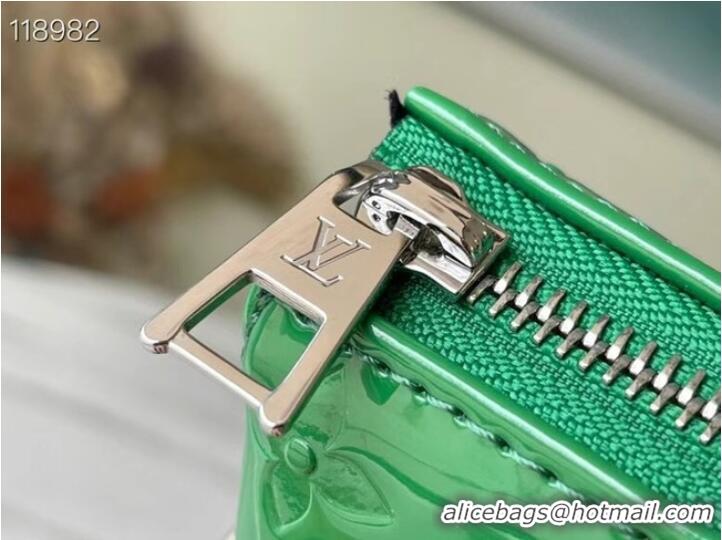 Good Product Louis Vuitton Monogram Vernis COUSSIN MM M57783 green