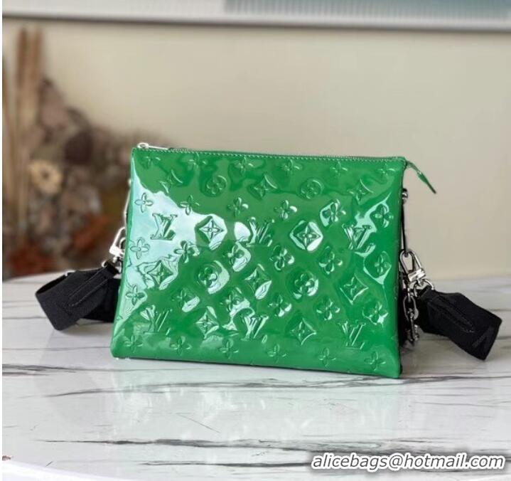 Top Quality Louis Vuitton Monogram Vernis COUSSIN PM M57793 green