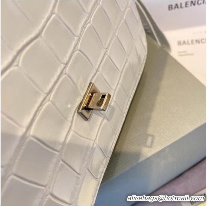 Good Product BurBerry Leather Shoulder Bag 80195 white