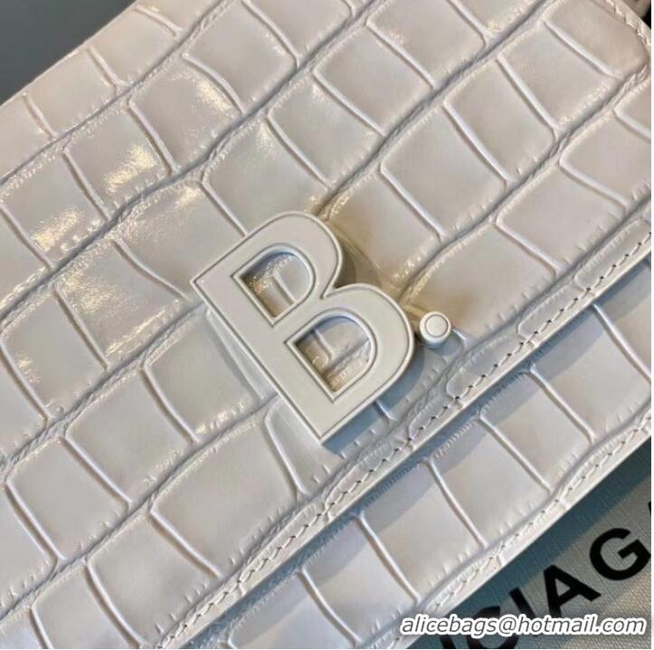 Good Product BurBerry Leather Shoulder Bag 80195 white