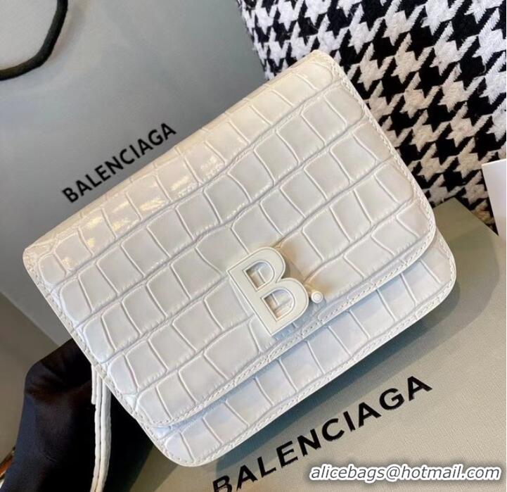 Good Product BurBerry Leather Shoulder Bag 80195 white