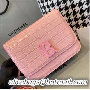 Famous Brand BurBerry Leather Shoulder Bag 80195 pink