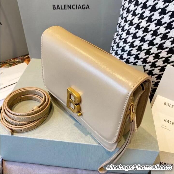 Shop Fashion BurBerry Leather Shoulder Bag 80195 apricot