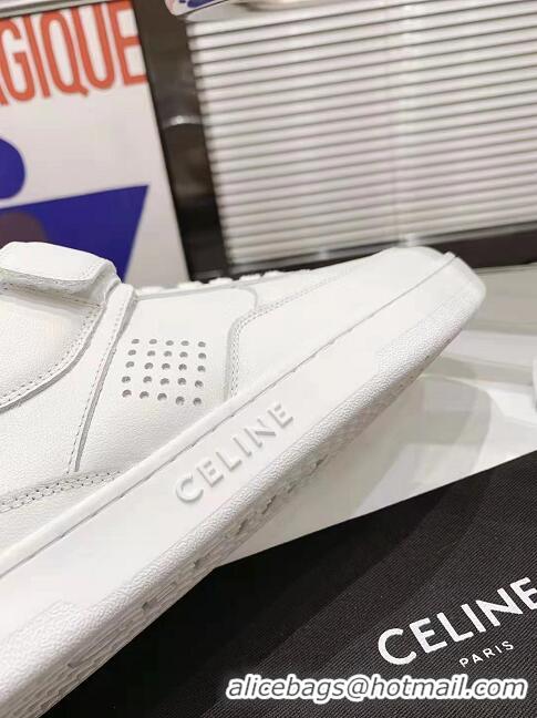 Top Grade Celine High Sneaker CT-03 With Scratch In Calfskin CT2208 White 