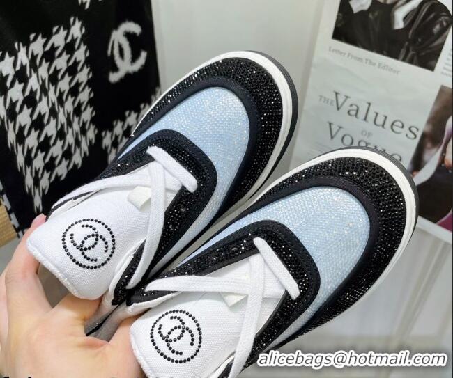 Best Price Chanel Crystal Sneakers 092715 Black