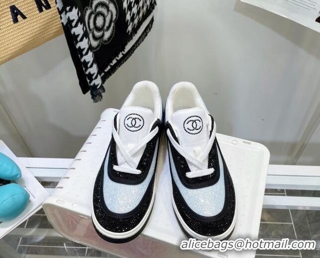 Best Price Chanel Crystal Sneakers 092715 Black