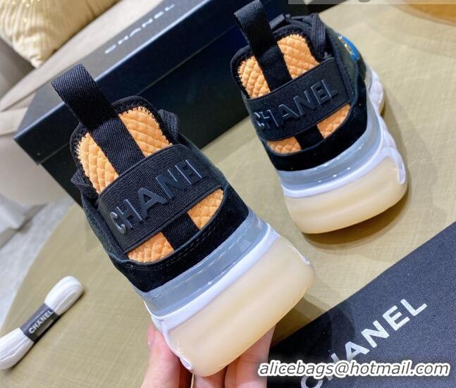 Best Grade Chanel Suede Sneakers G38501 Blue