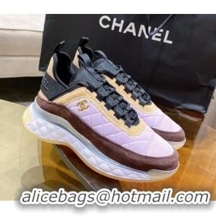 Best Price Chanel Suede Sneakers G38501 Pink