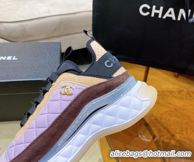 Best Price Chanel Suede Sneakers G38501 Pink