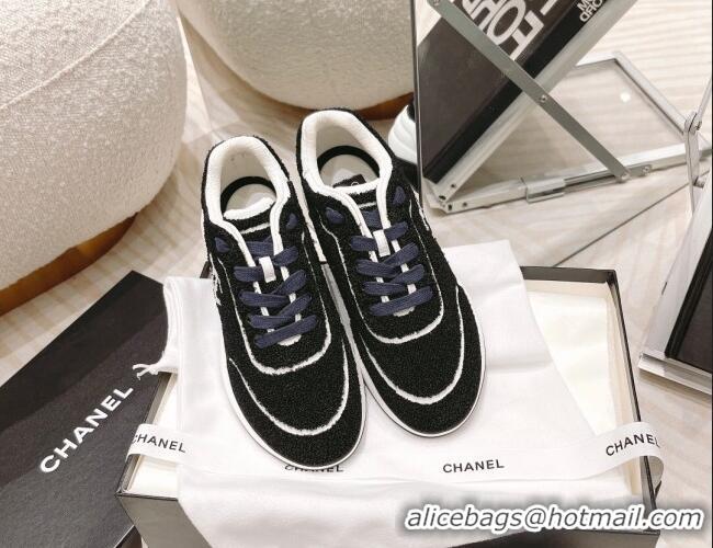 Grade Quality Chanel Shearling Sneakers 112269 Black