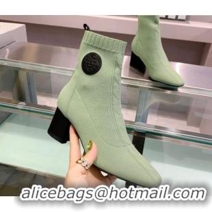 Sumptuous Hermes Volver 60 Ankle Boot with 6cm Heel 021051 Green