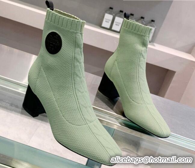 Sumptuous Hermes Volver 60 Ankle Boot with 6cm Heel 021051 Green