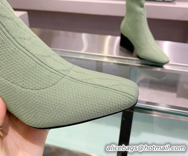 Sumptuous Hermes Volver 60 Ankle Boot with 6cm Heel 021051 Green