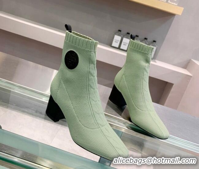 Sumptuous Hermes Volver 60 Ankle Boot with 6cm Heel 021051 Green