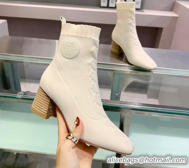 Top Quality Hermes Volver 60 Ankle Boot with 6cm Heel 021051 Beige