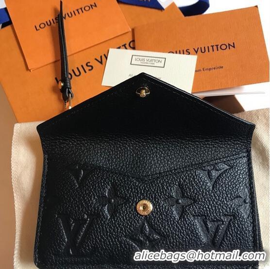 High Quality Louis Vuitton Monogram Empreinte Card Holder Recto Verso M69421 Noir