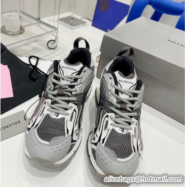 Good Product Balenciaga X-Pander Trainers 6.0 Sneakers in Mesh and Nylon 111244 Grey