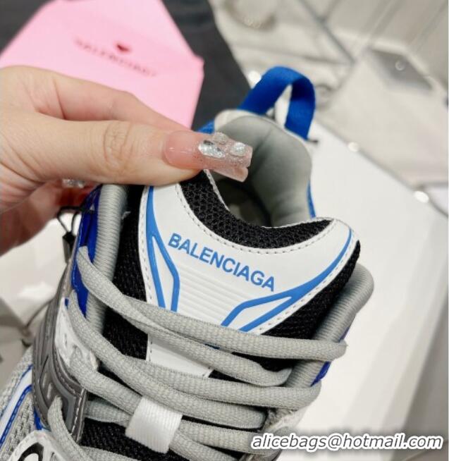 Super Quality Balenciaga X-Pander Trainers 6.0 Sneakers in Mesh and Nylon 111244 Blue